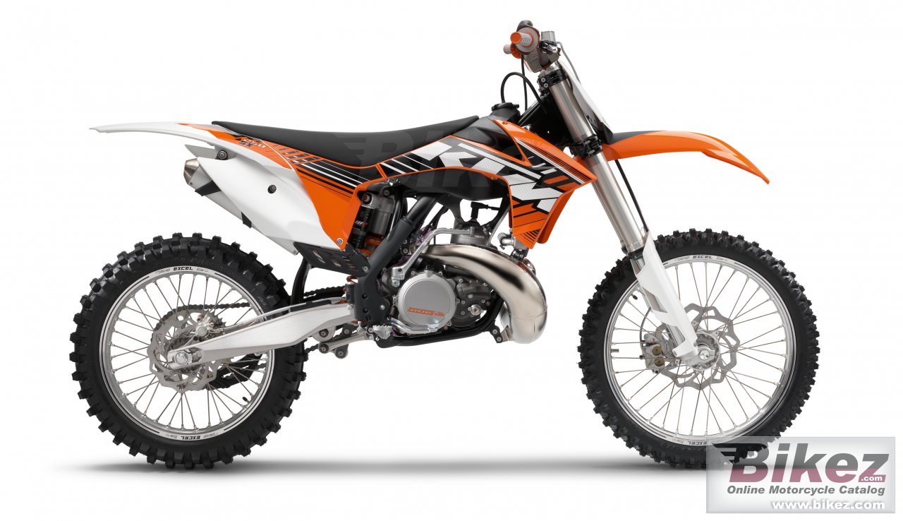 Big KTM 250 sx picture and wallpaper from Bikez.com